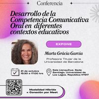 Desarrollo de la Competencia Comunicativa Oral en diferentes contextos educativos